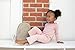 L'ovedbaby baby boys Unisex Organic Lounge infant and toddler pants, Coral, 12-18 Months US