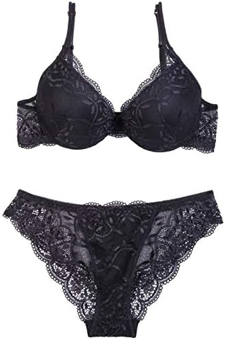 Bahucharaji CreationWomen's Lace Bra Panty Set