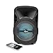 Axess Pabt6052 Bluetooth PA 8″ Speaker, Party Speaker 1500 Watt, Disco Lights, USB – TF Card – Aux – FM – Mic Input, Remote, Rechargeable Battery and USB Charger. Wireless Portable Bluetooth Speakerthumb 3