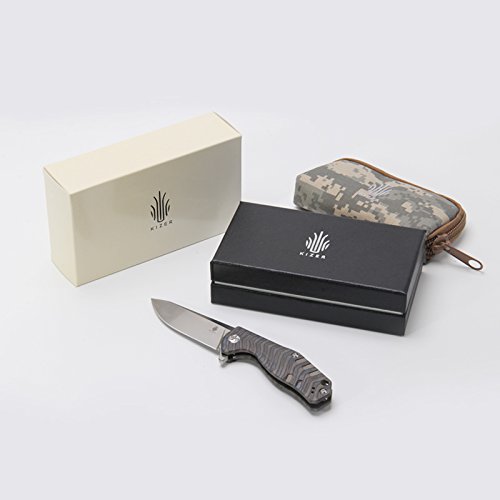 KIZER Knives Ki4461A1 Tactical Folding Knife Pocket Hunting Rescue Tool - EDC Outdoor Survival Camping Knife - Thumbnail 5