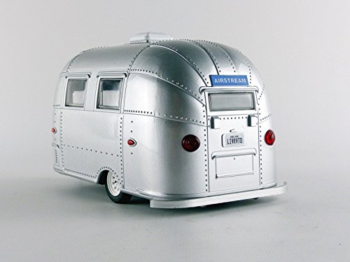 Greenlight 18224 Airstream Bambi 16' Camper Trailer Silver for 1/24 Scale Model Cars and Trucks 1/24 Diecast Model