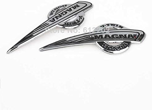 Amazon オートバイ ガスタンク エンブレム バッジステッカークローム用magna V ツイン チョッパークルーザー一年中を Freeshipping バイク用ステッカー デカール 車 バイク