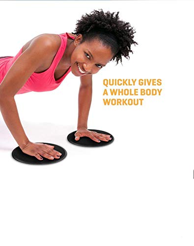 Cefera-Core-Sliders-Dual-Sided-Gliding-Discs-Use-on-Carpet-or-Hardwood-Floors-Fitness-Equipment-Idea-for-Abdominal-Full-Body-Workout-TrainingLeg-Sliders-Aerobics