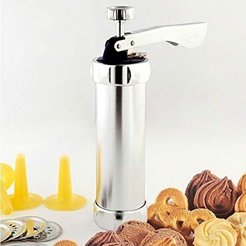 Dessert Decorators - 20pcs Baking Cake Biscuits Mold Cookie Press Making Gun Cookies Lcing Mould Kit - Decorators Dessert Dessert Decorators Shape Maker Biscuit Mold Metal Cake Tool Cooky Cream