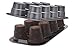Baker's Advantage - 5176873 Baker's Advantage Fillables 2-Piece Non-Stick Cake Cone Pan, Set of 1, Gray
