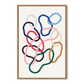 signwin Framed Canvas Wall Art Illustration Canvas Prints...