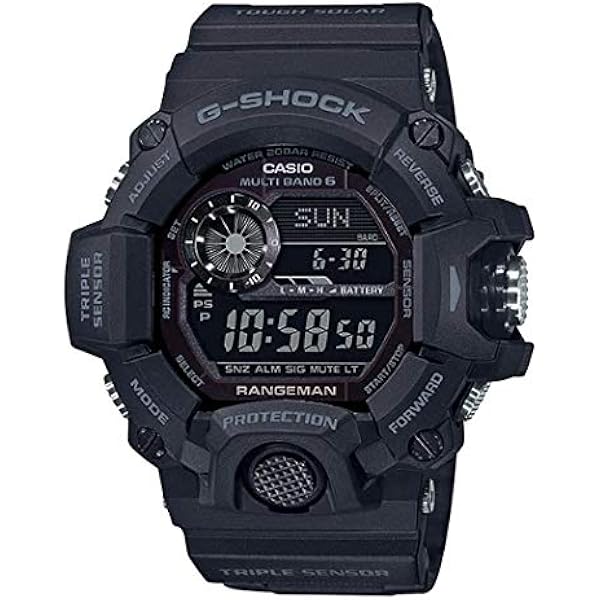 Casio G-Shock Men's GW9400-1B Digital Watch Black : Amazon.ca
