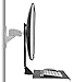 Mount-It! Monitor and Keyboard Wall Mount with VESA Keyboard Tray | Adjustable Computer Wall Desk with Mouse Platform | Space-Saving Ergonomic Stand-Up Workstation for Home Office | Fits 75x75, 100x100 VESA Mounts