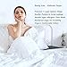 Beauty Kate Weighted Blanket Adult (20 lbs - 60x80 - Queen Size), Premium Heavy Blanket for Improved Sleep, 100% Soft Breathable Cotton with Glass Beads, White