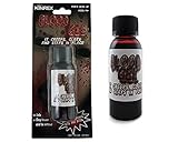 KINREX Fake Blood Makeup for Halloween- Realistic Blood Gel Costume Kit Zombie Vampire, and Monster Dress Up – 1Fl. Oz. Bottle