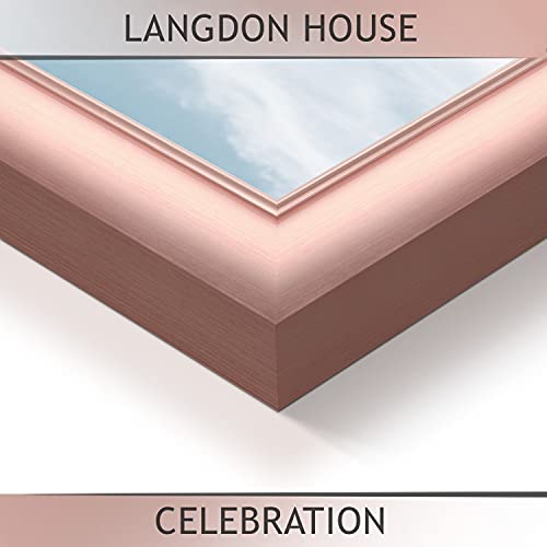 Langdon House 8x10 Picture Frames (Rose Gold, 3 Pack), Contemporary