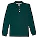 French Toast boys Long Sleeve Pique (Standard & Husky) Polo Shirt, Hunter Green, 10 12 US