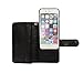 xhorizon Leather Magnetic Detachable Card Slot Wallet Case for iPhone 6/6s (4.7-Inch) - Black