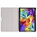 MoKo Samsung Galaxy Tab S 10.5 Case - Ultra Slim Lightweight Smart-shell Stand Cover Case for Samsung Galaxy Tab S 10.5 Inch Android Tablet, BLACK (With Smart Cover Auto Wake / Sleep)