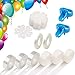 cxwind Balloon Decorating Strip Kit for Arch Garland 49Ft Balloon Tape Strip, 2 Pcs Tying Tool, 300 Dot Glue, 20 Ballon Flower Clip, 64Ft Ribbon for Party Wedding Birthday Xmas Baby Shower DIY (Upgraded Version)