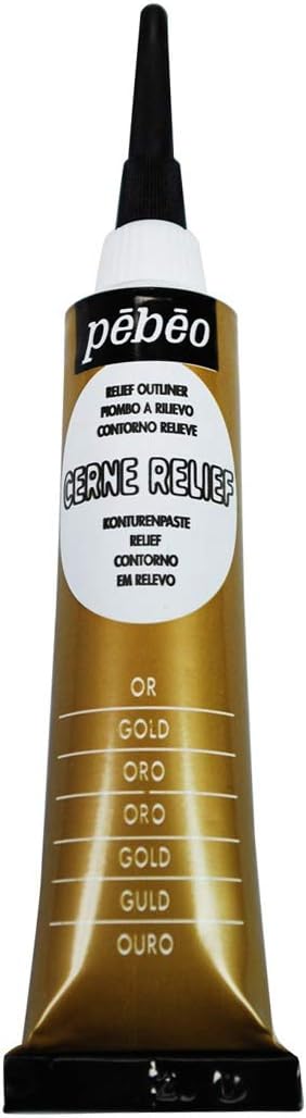 PEBEO INC 773000 CERNE RELIEF GOLD, One Size, 20 ml (Pack of 1)