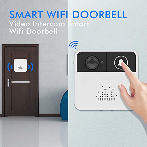 Smart Video Doorbell,Feefine IP Video Intercom WIFI Video door phone doorbell WIFI doorbell camera for apartments alarm wireless security camera
