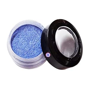 Ear Lobe & Accessories Personal/Professional Metallic Colorful Blue Glitter Shadow No – 9