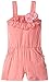 KicKee Pants Girls' Flower Pocket Romper