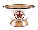 Pedestal Fruit Bowl, Western Cowboy Decor