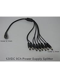 hifrom Switching Power Supply Adaptador universal para CCTV Sistema de cámaras de seguridad de vigilancia tira de luces LED