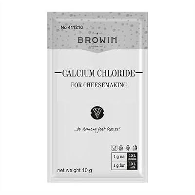 Calcium Chloride for Cheese Making 100L - CaCl2, Rennet, Lipase, Cheese Culture, Cheese Making, Cheese Kit