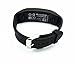 X-TECH Wristband Band for Garmin Vivofit Replacement Strap Bands (Black)