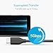 Anker Cable, Powerline 3.0 USB A to USB C Charger Cord with 56k Ohm Pull-up Resistor for Samsung Galaxy Note S8/S9 and More(3FT,Black)