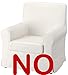 The Dense Cotton Ektorp Chair Cover Replacement is Custom Made for IKEA Ektorp Armchair Cover, A One Seat Sofa Slipcover Replacement (Heavy Cotton Gray)