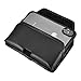 Turtleback Holster Designed for iPhone 11 Pro (2019) iPhone Xs (2018) and iPhone X (2017) Belt Case Black Leather Pouch with Executive Belt Clip, Horizontal
