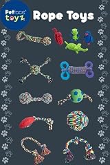 Petface Toyz Quad Woven Rope Ball Dog Toy view 5