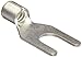 Morris Products 11514 Spade Terminal, Non Insulated, 22-16 Wire Size, #6 Stud Size (Pack of 100)