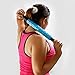 MGVDSES MobyRollerz Foam Roller Set - 18” Foam Roller, Massage Stick, Massage Ball - 4 in 1 Deep Tissue Massager with Travel Bag - Black and Blue