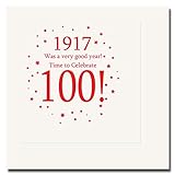 1917 - 100TH BIRTHDAY LUNCHEON NAPKIN (16/CT)