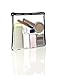 Conair Travel Toiletry Bag for Women and Men, Quart Sized Clear Bag by Travel Smart