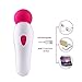 Body Wand Massager Cordless for Women - Waterproof Handheld, Oopsix Electirc Mini Massager 9 Power Vibration Personal Wand Massager Rechargeable for Women Back Recovery (Rose)