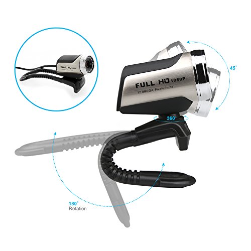 HD cam, 1080P Plug and Play  Camera with Noisecanceling