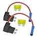 UCEC Add-A-Circuit Blade Style ATC Low Profile Fuse Holder Fuse Tap(2set)
