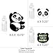 Party Like a Panda Bear - Baby Shower or Birthday Party Centerpiece Sticks - Table Toppers - Set of 15