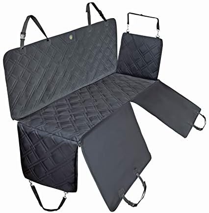 The Traveling Pet - Luxury Quilted Waterproof Dog Seat Cover for Cars, Trucks & SUVs | Heavy Duty Materials with Padded Comfort for Your Dog, Puppy or Pet | Non Slip Back for Safety | Std & X Large