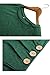 NICIAS Womens Long Sleeve Casual Crew Neck Loose Tunic Tops Blouse T-Shirt Sweater(Green, Small)