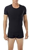 Underworks Mens Extreme Gynecomastia Chest Binder Girdle T-shirt X-large Black