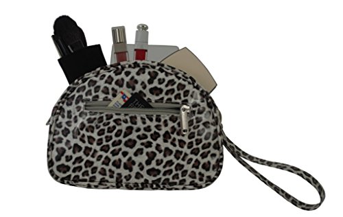 Primeware Pina Colada Clutch Insulated Cosmetics Bags, Cheetah