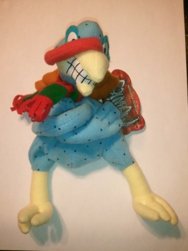 COLD TURKEY * MEANIES * SHOCKING STUFFERS SERIES * 1998 Bean Bag Plush Toy From The Idea Factory