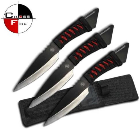 3pc BIG 10 in Throwing Knife Set TK269-310