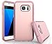 WeLoveCase Galaxy S7 Case, Heavy Duty High Impact Defense Shield Hard PC Outer Shell with Inner Soft Rubber Hybrid 3 in 1 Combo Full-Body Armor Protective Case for Samsung Galaxy S7 Rose Gold