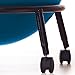 Gaiam Custom-Fit Balance Ball Chair - Exercise Stability Ball Adjustable Desk Chair for Home or Office with 55cm Yoga Ball, Air Pump, Exercise Guide and Satisfaction Guarantee