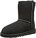 Ugg Australia Classic Short, Black, 4 M US Big Kid