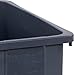 Carlisle FoodService Products 34202323 TrimLine Rectangle Waste Container Trash Can Only, 23 Gallon, Gray