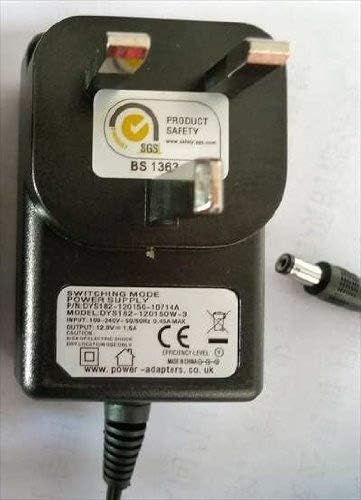 12v 1 5a Power Supply Adapter With 10mm X 5 5mm X Amazon Co Uk Electronics